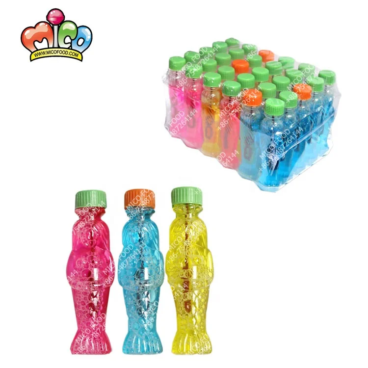 mermaid bottle soap bubble water
