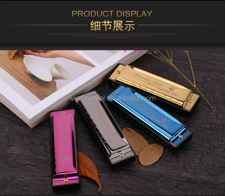 
Popular 10 Holes Toy Kids Harmonica Musical Instruments 