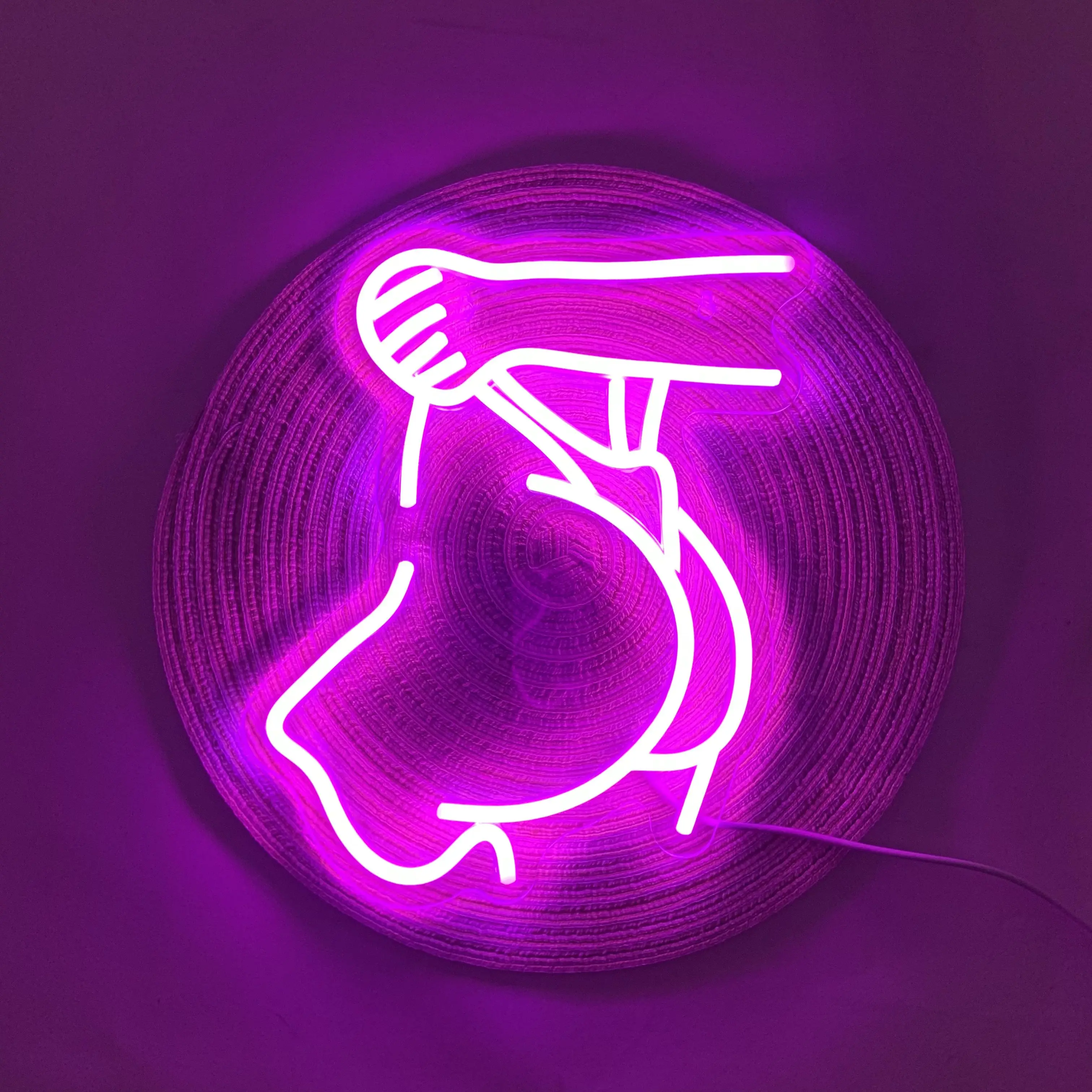LED Pink Wall Light Lady Night Club Sexy Woman Body Neon Sign Home Party Bar Plug-Powered Red Indoor Spaces Companies Hospitals
