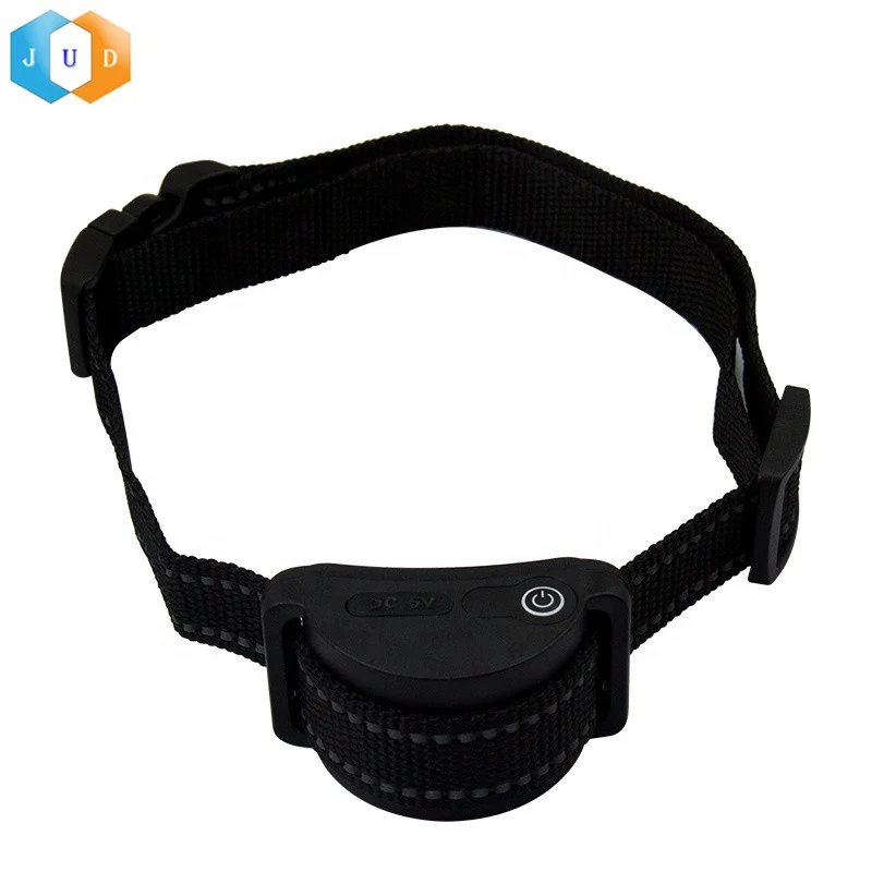 2023 Custom Waterproof Anti No Bark Dog Collar Rechargeable Anti-Bark Dog E Collar, 5 Levels Dog Bark Stopping Collar JUDING