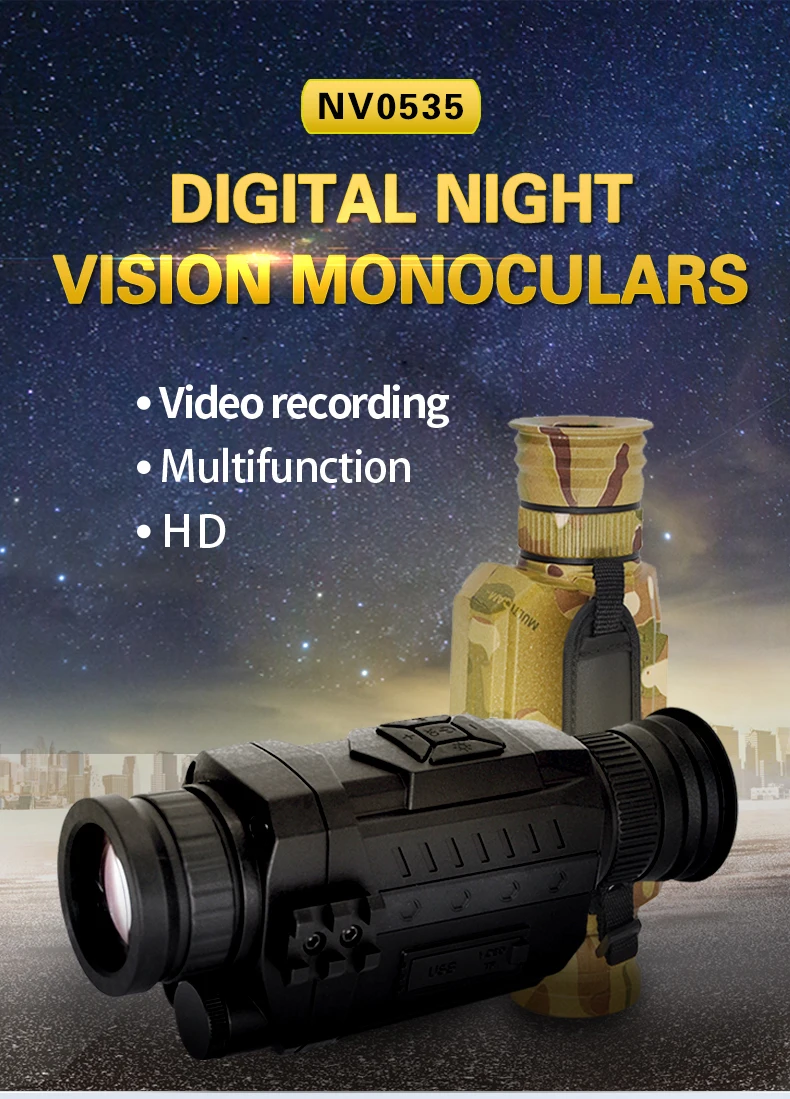 New single-tube digital night vision device Low light night vision device