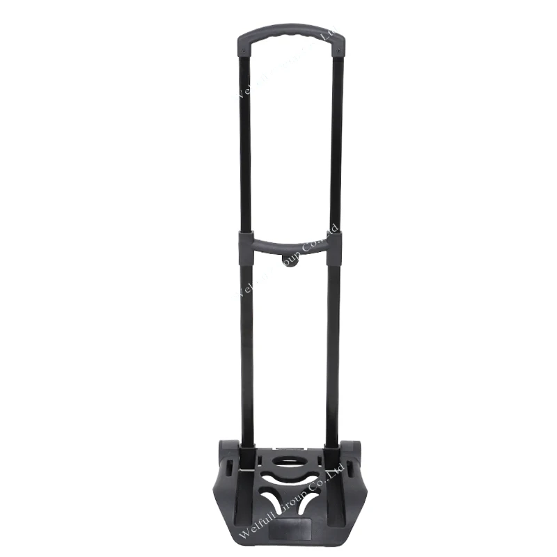 Metal Two Wheels Folding Hand Truck Dolly Luggage Trolley Cart with Telescopic Design