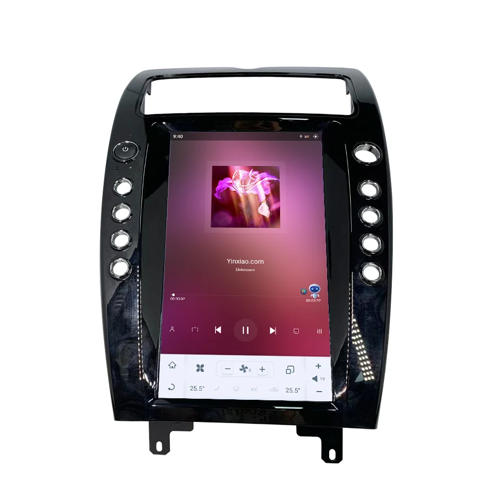 Wholesale 12.1inch Vertical Screen Android 12.0 Car GPS Navigation For Presidente Maserati 2008-2012 With BT WIFI Video Player