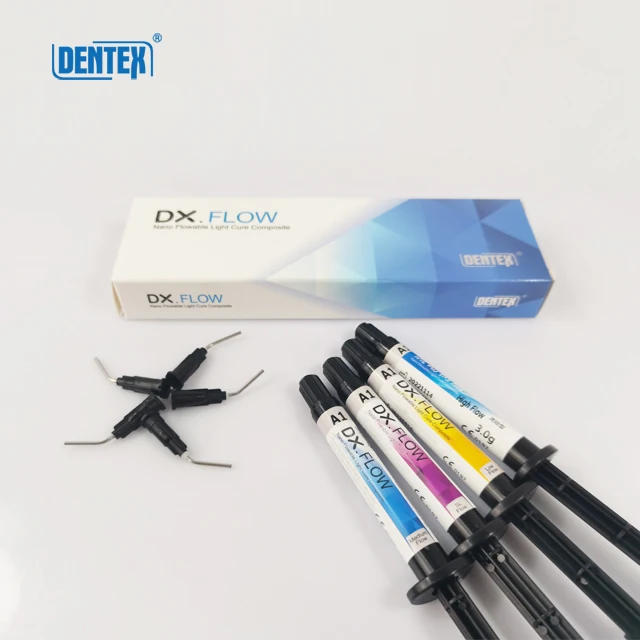 Dental Light Cured Universal Nano Flowable Composite Shade A2 3g