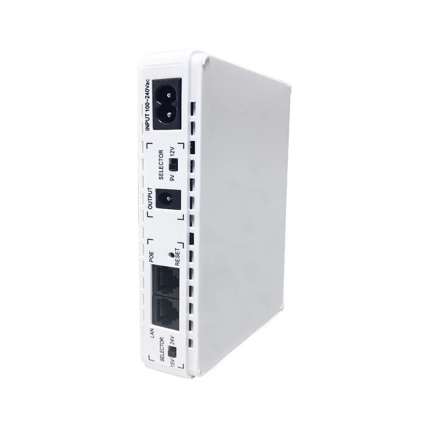  Fanshine FSP1-C Мини DC POE портативный источник бесперебойного питания 8800 мА/ч 8000 17 Вт Выход 9v 12v 15v 24v резервного для маршрутизатор