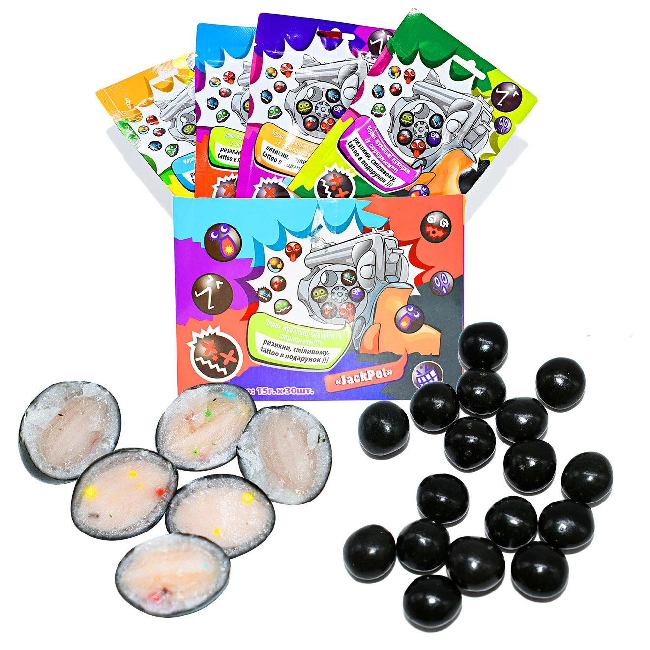 Imported Weird Flavor Candy Trick Game Fruit Flavored Hard Candy