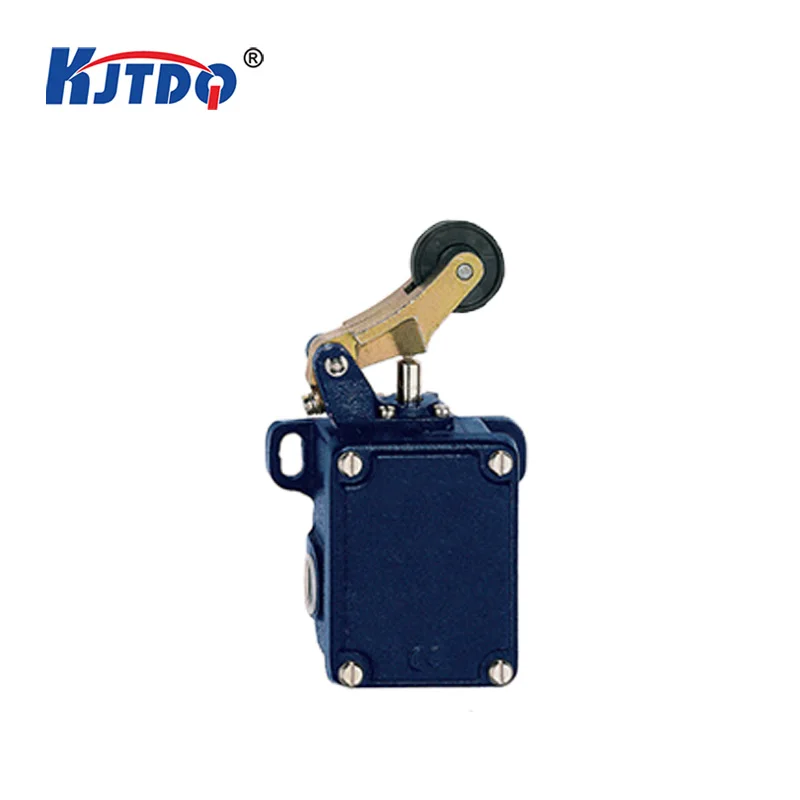 KJT IP65 Low Temperature 25~60Hz Offset Roller Heavy Duty Travel Limit Switch With CE
