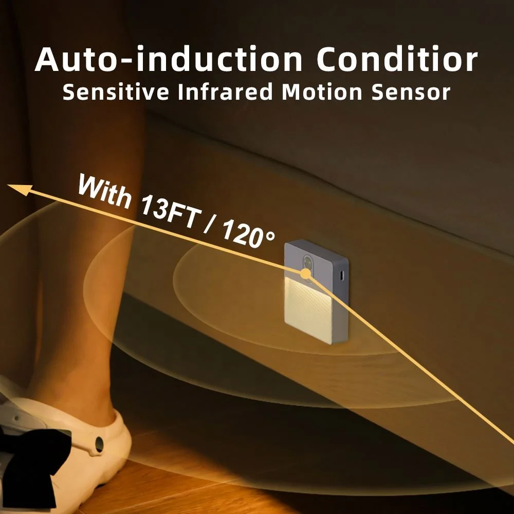 Shingel New Products Smart Intelligent Cordless Usb C Magnetic Human Body Led Lights With Motion Detector Sensor Lamps