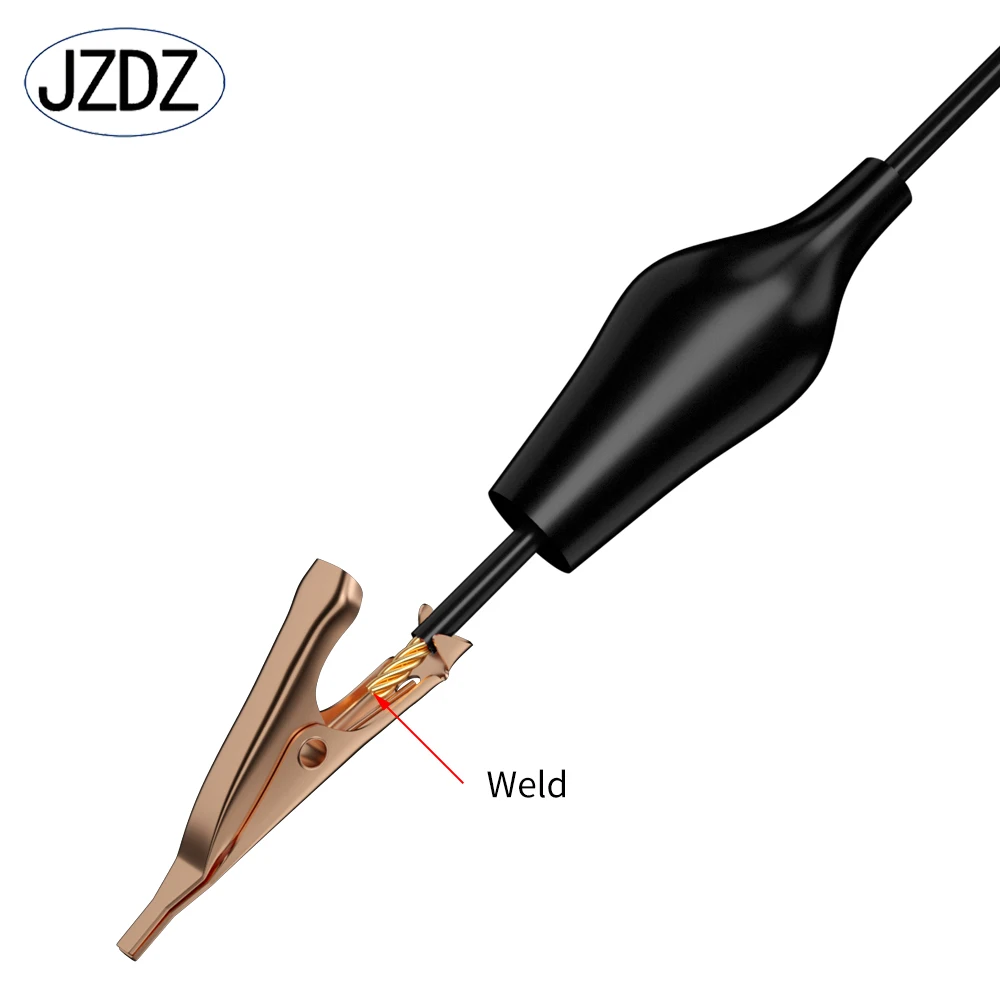 JZDZ J60004   Flat mouth pure copper crocodile clip