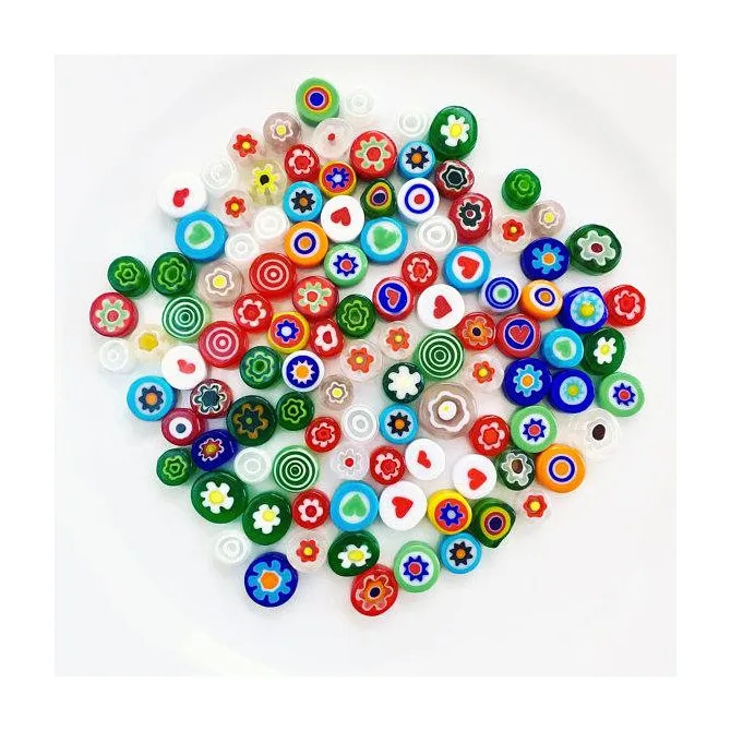 Handmade murano glass millefiori slice manufacturer online shop for Mosaic decoration