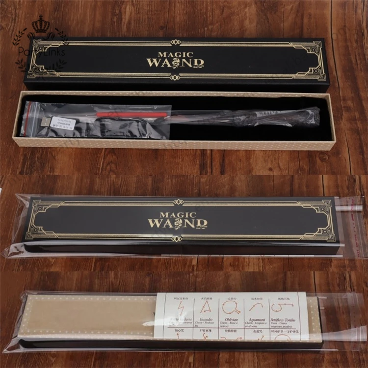 Fireball Fire Wand Wizard Wand That Shoots Fireballs Blaster Incendio Wand for Cosplay Birthday Party Gifts Halloween