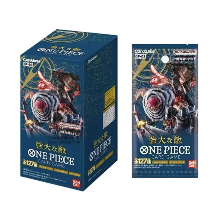 Одна по кусочкам Обезьяна D. Luffy Box Booster Pack Zoro Nami Chopper для оптовых продаж Новая версия op07 op08