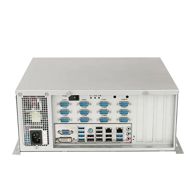 Intel Haswell LGA1150 H81 мульти-последовательный USB ПК для банковского обслуживания ATM TVM мини-ПК компьютер IPC с последовательным параллельным