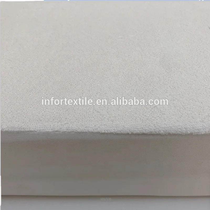 Superior organic terry waterproof bug proof fitted waterproof crib mattress protector cover