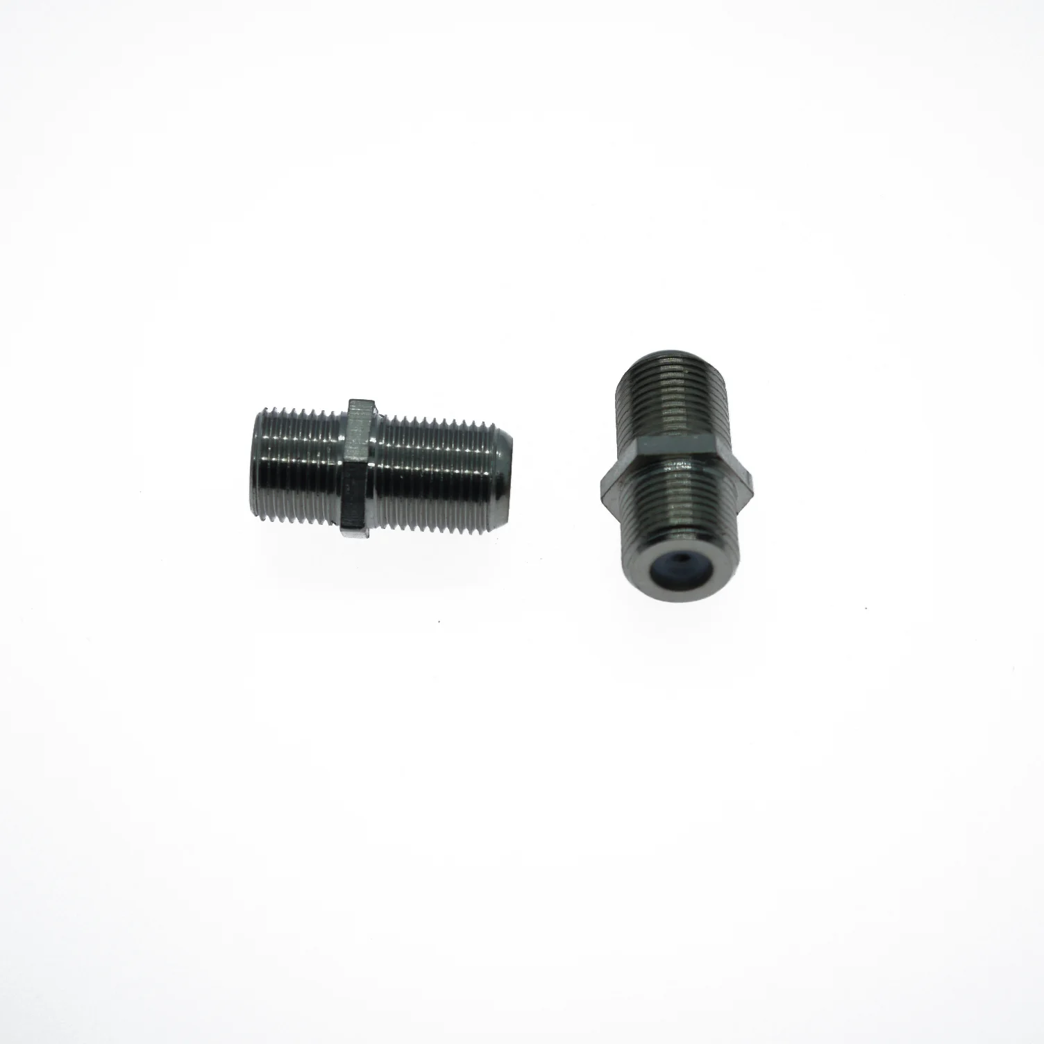 
F Type Double Cable Connector Adapter For TV 