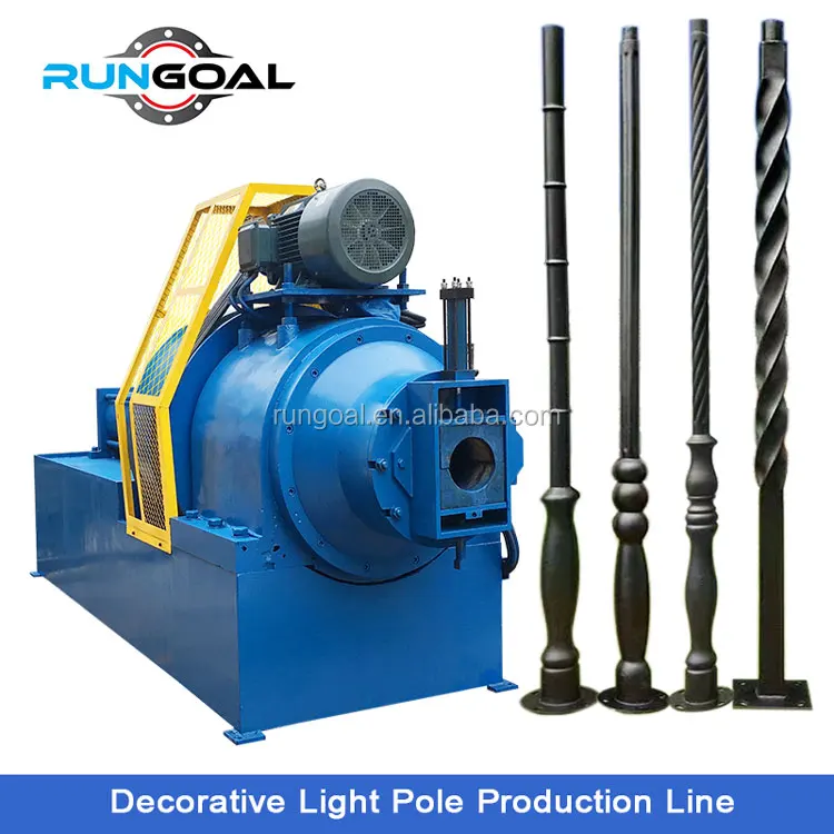 Factory Price Production Line Manufacture Lower Making Iron Metal Tube Forged Embossing Machine