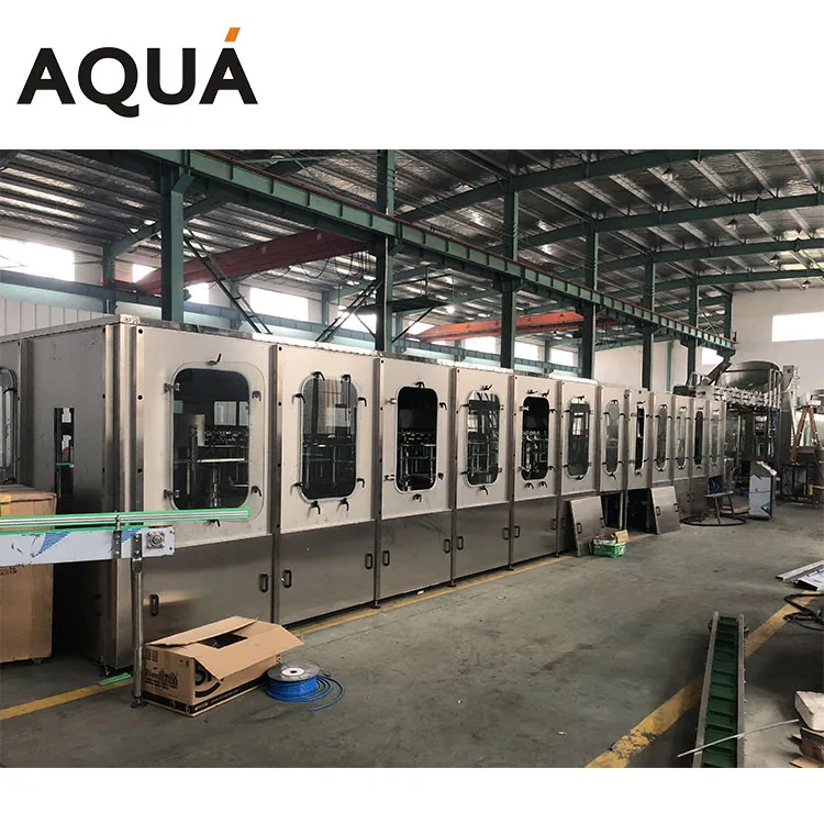 2000-3000bph Mineral water PET bottling machine / Water bottle filling line