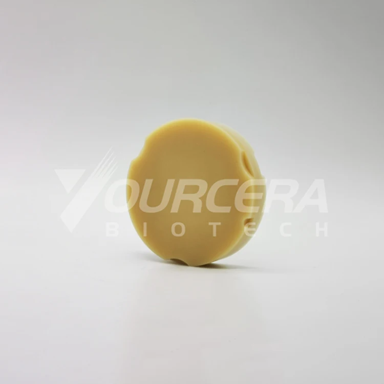 Yourcera Dental Lab Material 98/95/89mm Dental PMMA / Resin Blocks Use For Dental Milling Machine