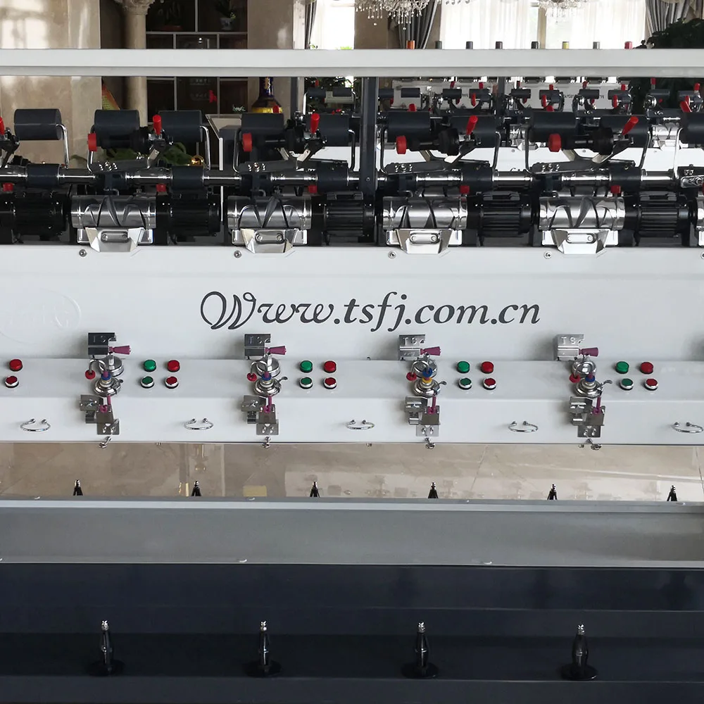 
high speed grooved drum filament bobbin winder / winding machine with feeding system 