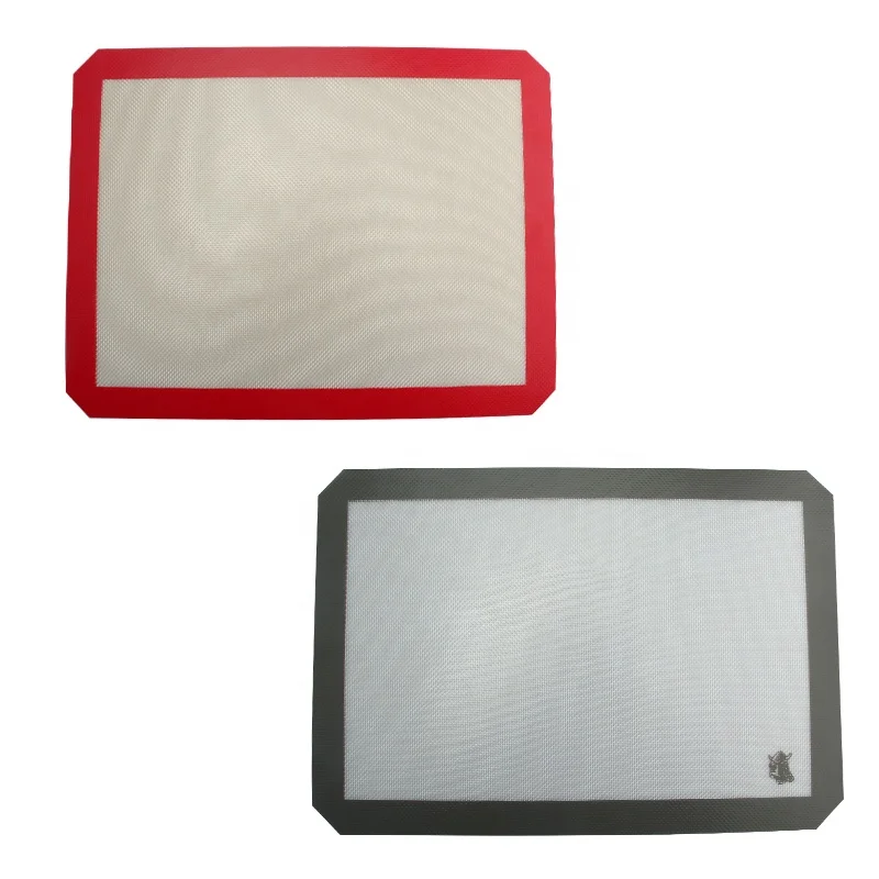Reposteria Silicone Baking Pastry Mat Customized Non-stick Silicone Coated Glass Fiber Baking Mat