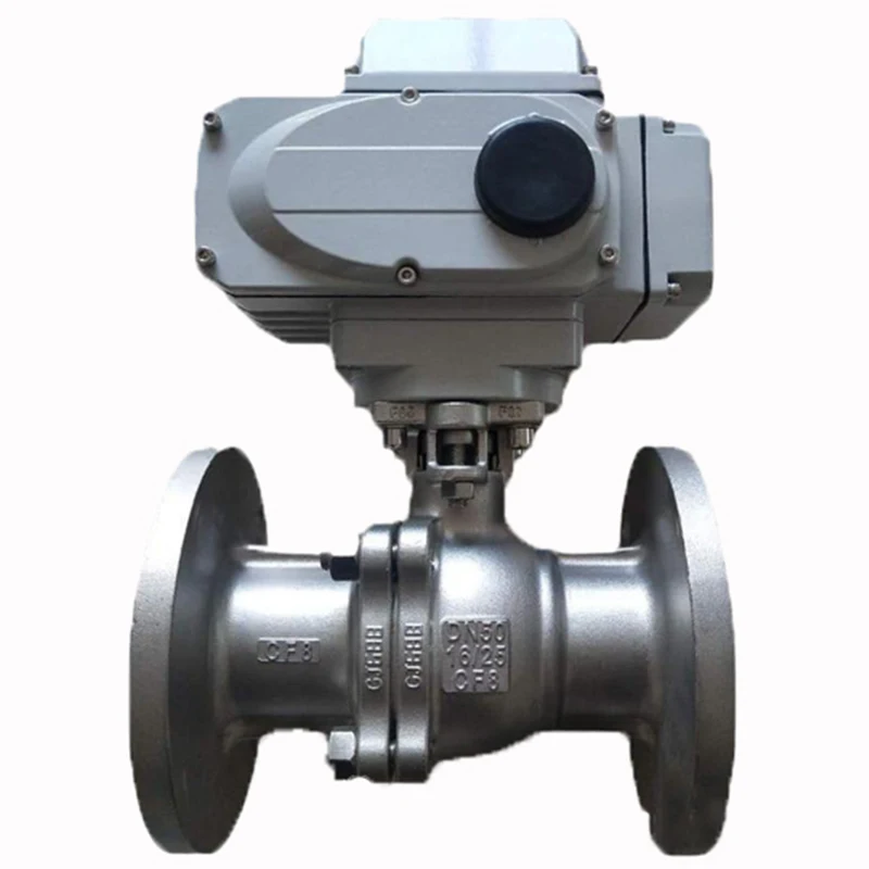 Q941F-25P Electric Actuator Motorized Ball Valve Explosion-Proof Cut-Off Control for Natural Gas Liquid Water OEM Customizable