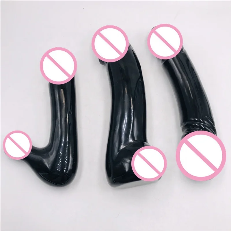 Carving Realistic Penis Natural Obsidian Crystal Dildos for Women Masturbation