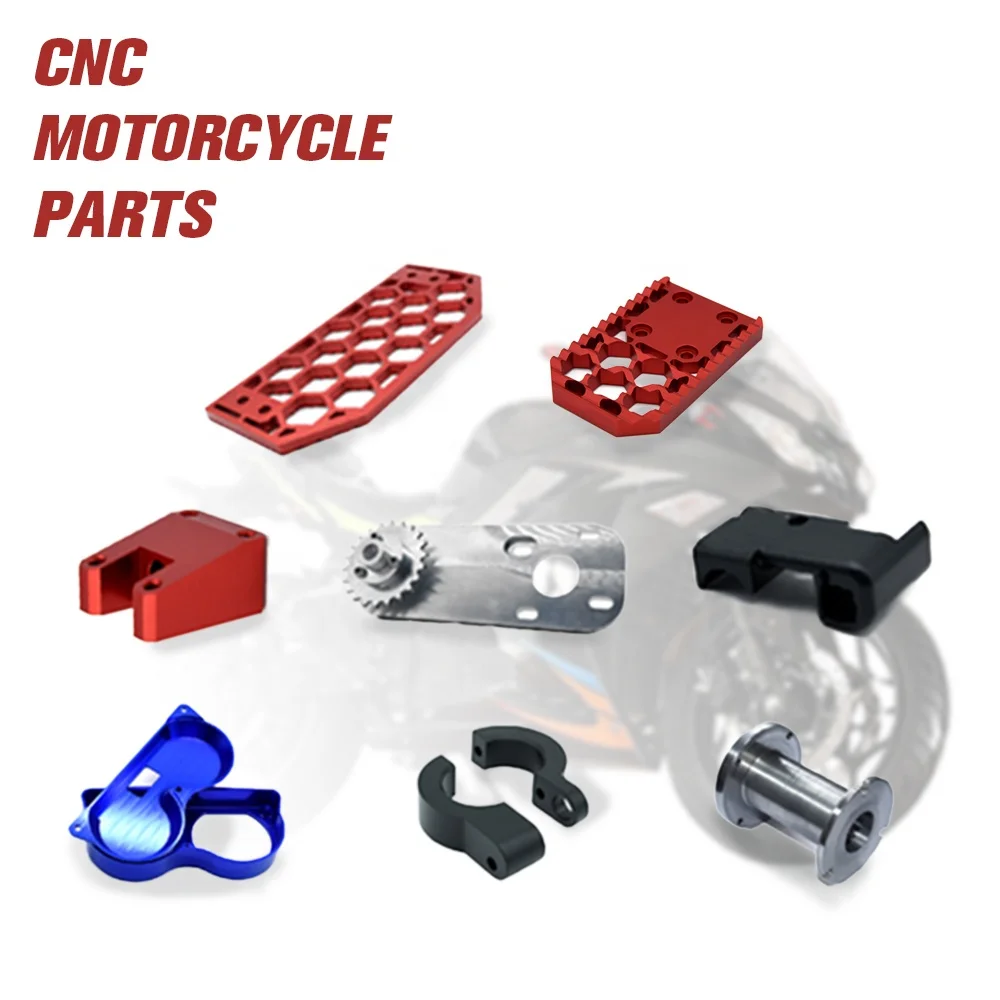 China Custom Manufacturers Machining Racing Parts  Modification Parts off-road Vehicle Motorcycle Bicycle Auto Car Parts
