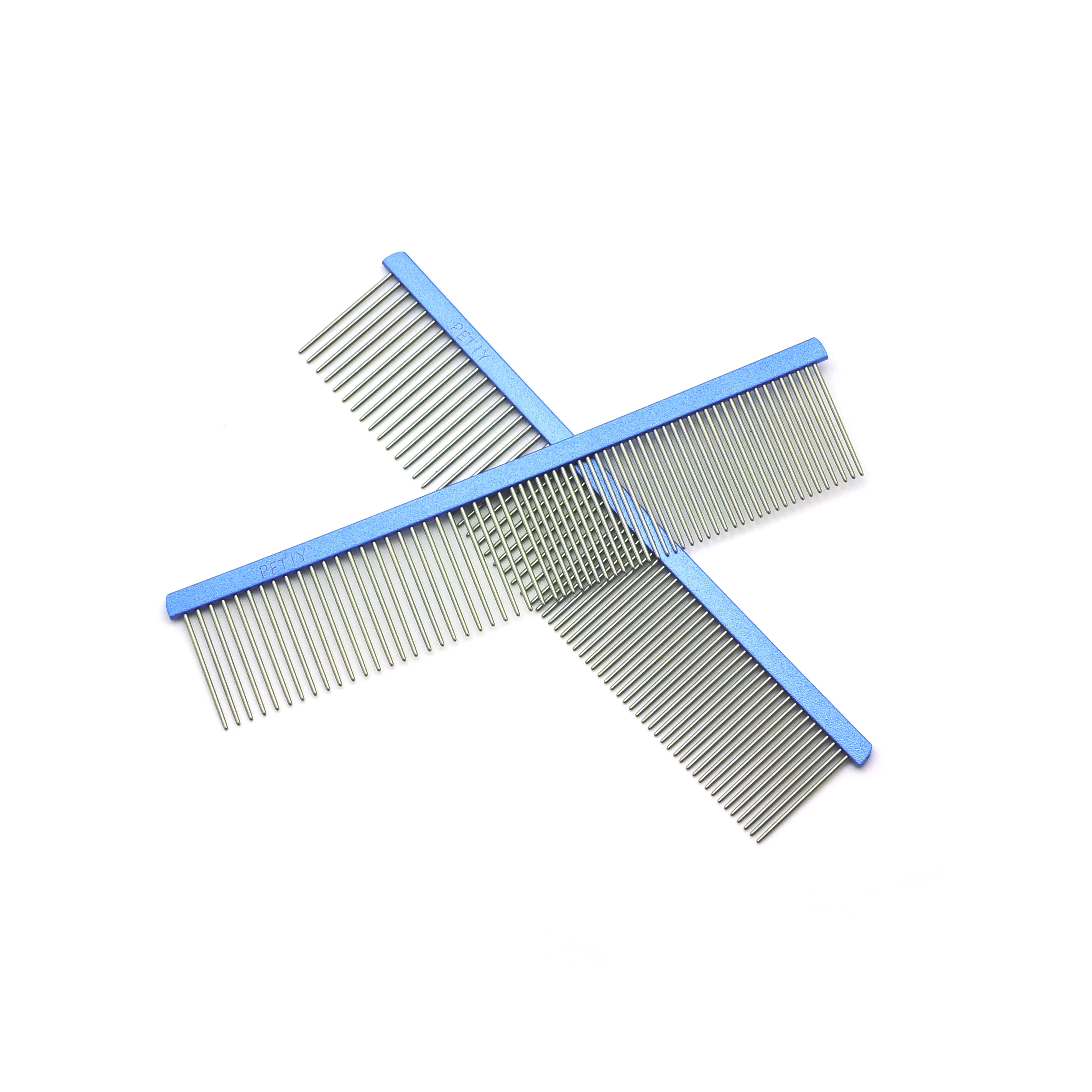 2 In 1 Pet Custom Private Logo Masterlee Pin Tail Teasing Pet Carbon Antistatic Air Comb Blower Brush Grooming Wholesale