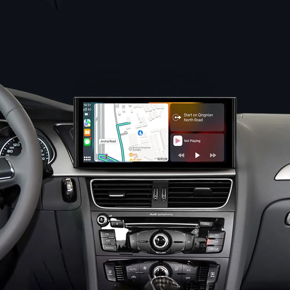10.25 inch Car Android Screen Multimedia Player Radio For Audi A4 B8 A5 2009-2017 GPS Bluetooth Auto Carplay Stereo Unit