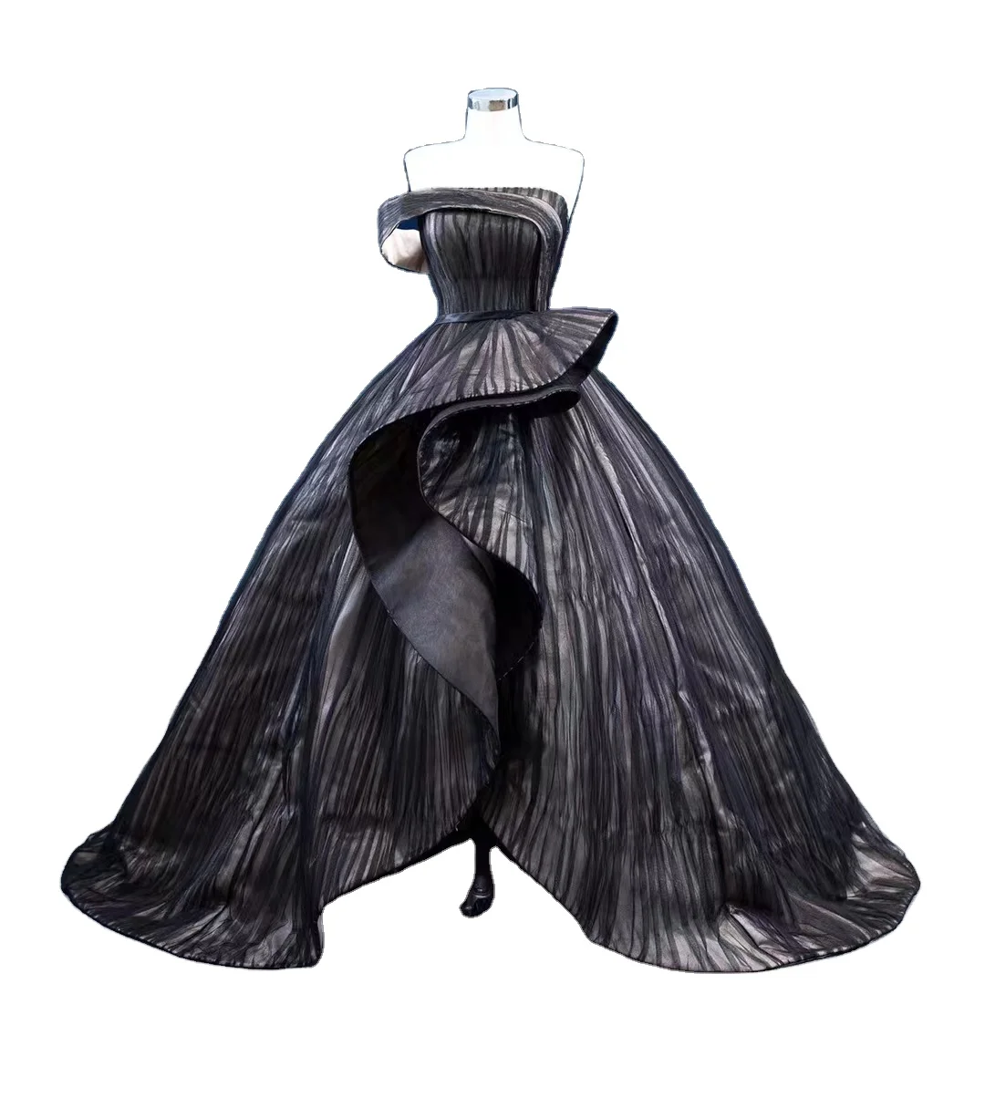 Feishiluo  High Quality  Party  Prom Ball gowns dress One shoulder  Girl Split  Evening Dress  Custom Made