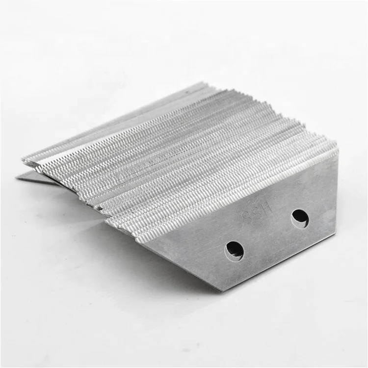 Customized HSS non-woven fabric blade trapezoidal sawtooth blade trapezoidal carpet blade