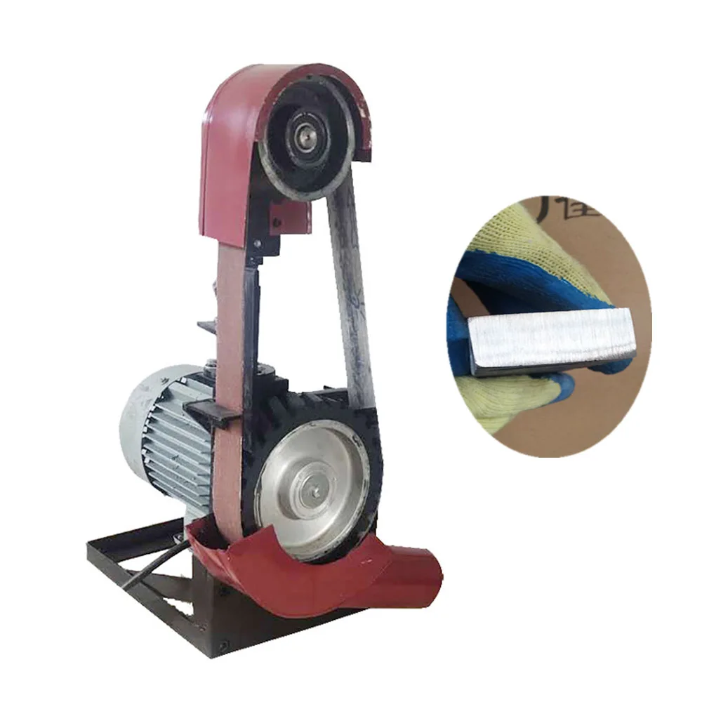 hot sale horizontal vertical wood sanding machine metal belt mini sander