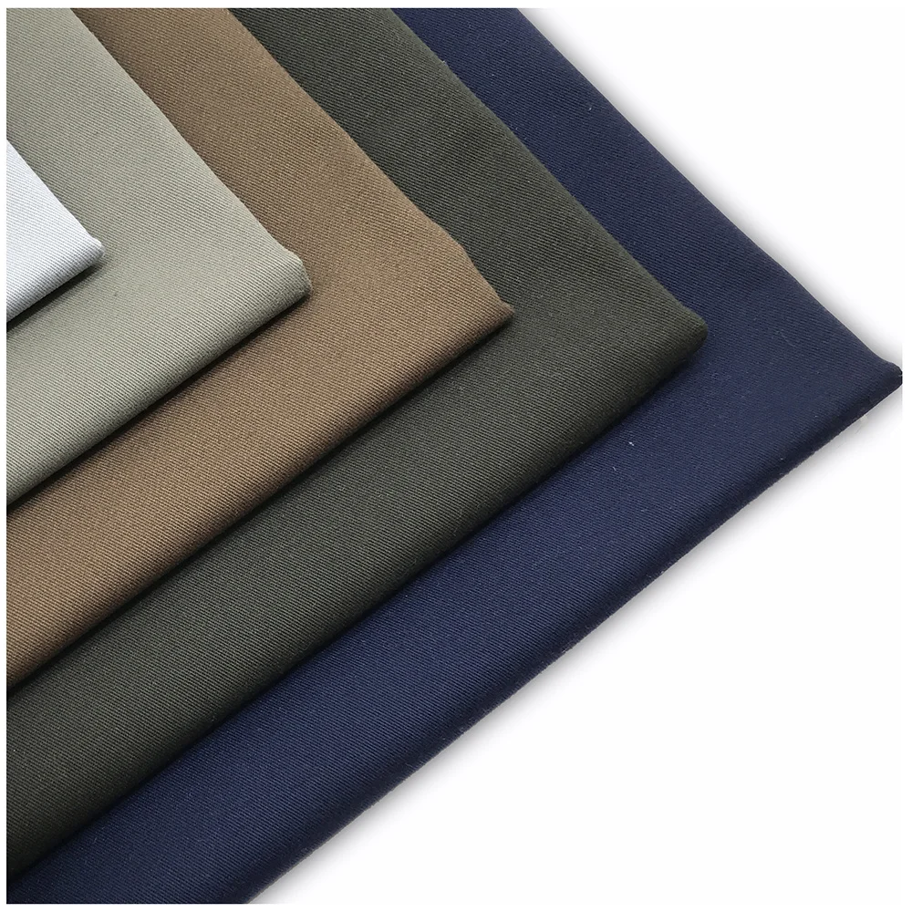 Ready Goods Wholesale Ring Spun 100 Cotton Yarn Dyed Spandex Cotton Fabric