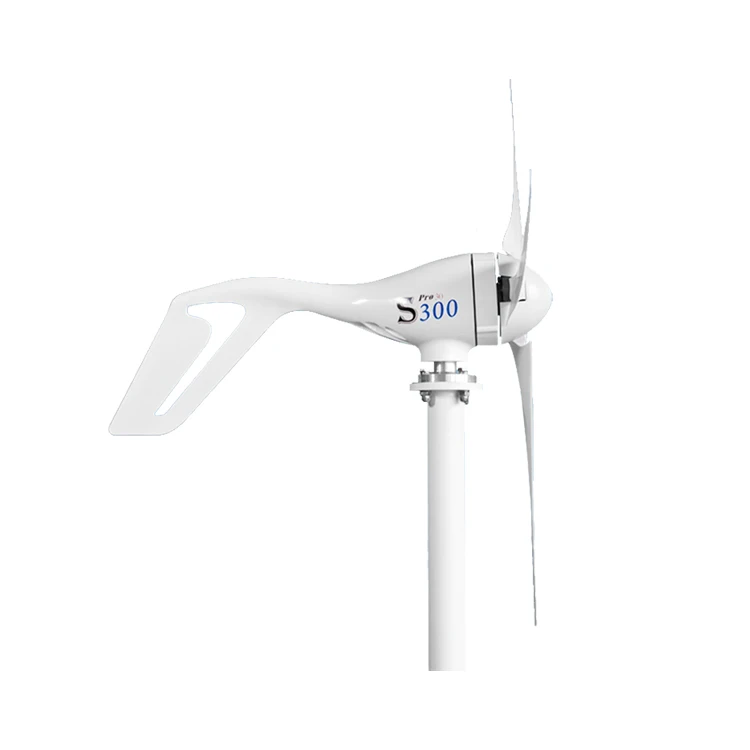 400W 24V Horizontal Axis Wind Turbine Alternative Energy System Wind Power Generator