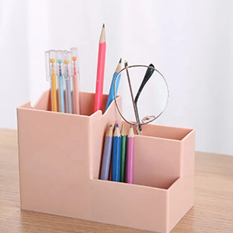 
Multifunctional ABS Office Desk Organizer Business Card/Pen/Pencil/Mobile Phone/Stationery Holder Storage Box 