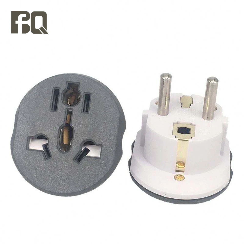 Eu Plug Adapter Us To 16A 250V Universal Travel Socket Au Uk Cn Korea Kr Wall Adapter