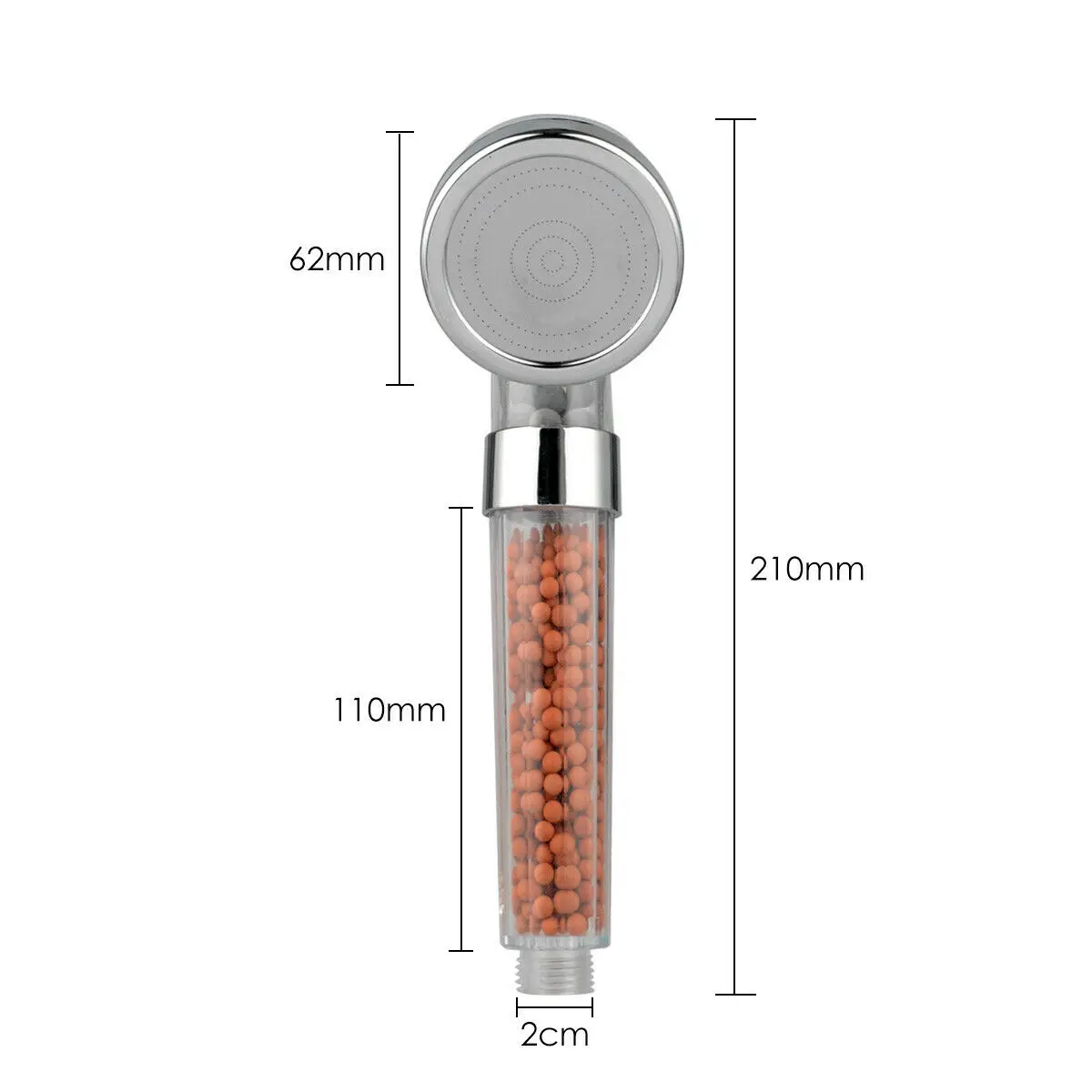High Pressurize Water Saving plastic Hand Shower Bathroom with aroma block