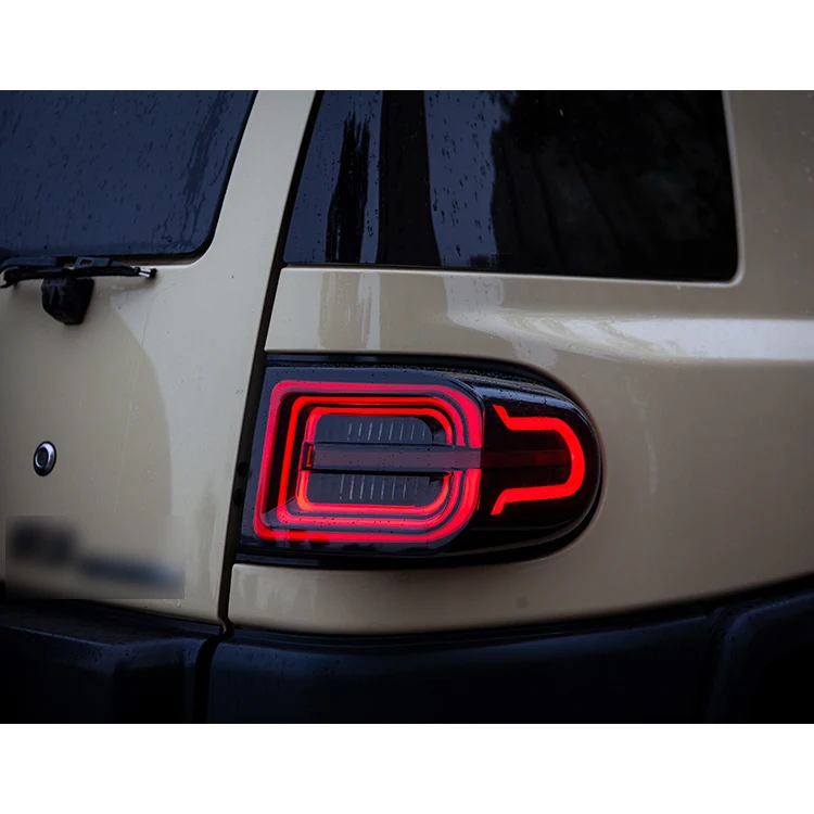 DKmotion wholesales factory manufacturer tail lamp For Toyota FJ Cruiser 2007-UP Led taillights car parts light accessories auto