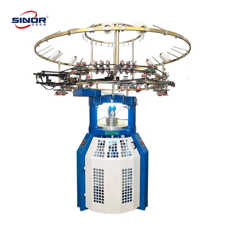 Small Diameter Double Jersey Round knitted Circular Knitting Machine
