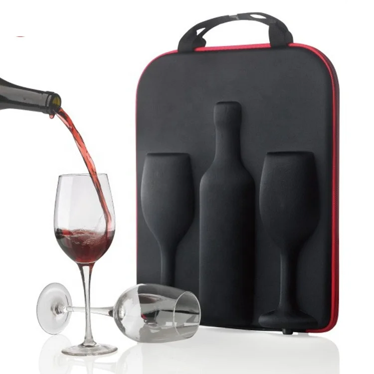 Best sale felt wine bag Red wine packing