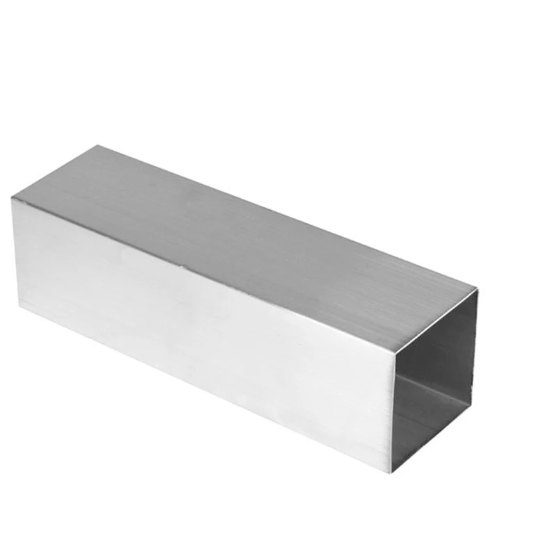 Alloy SS SUS Tube 60*60mm 100*100mm 304 Stainless Steel Square Pipe With Stock