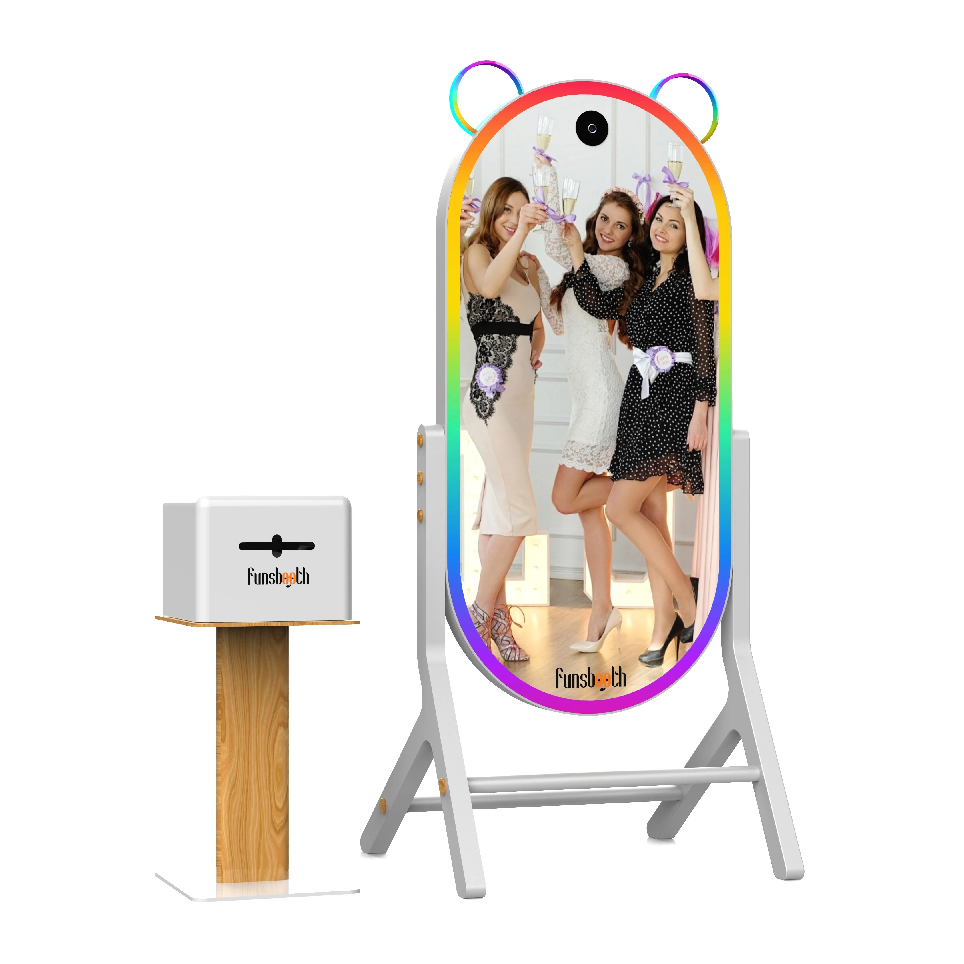 Latest Digital Magic Mirror Photo Booth Machine  Supplier Printer Camera for house design