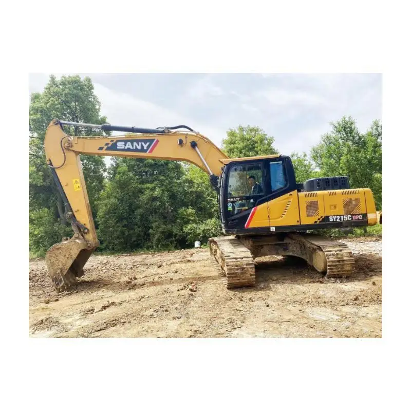 Spot sales excavator machine 20ton 21ton of  SANY 215C backhoe excavator rc used excavator