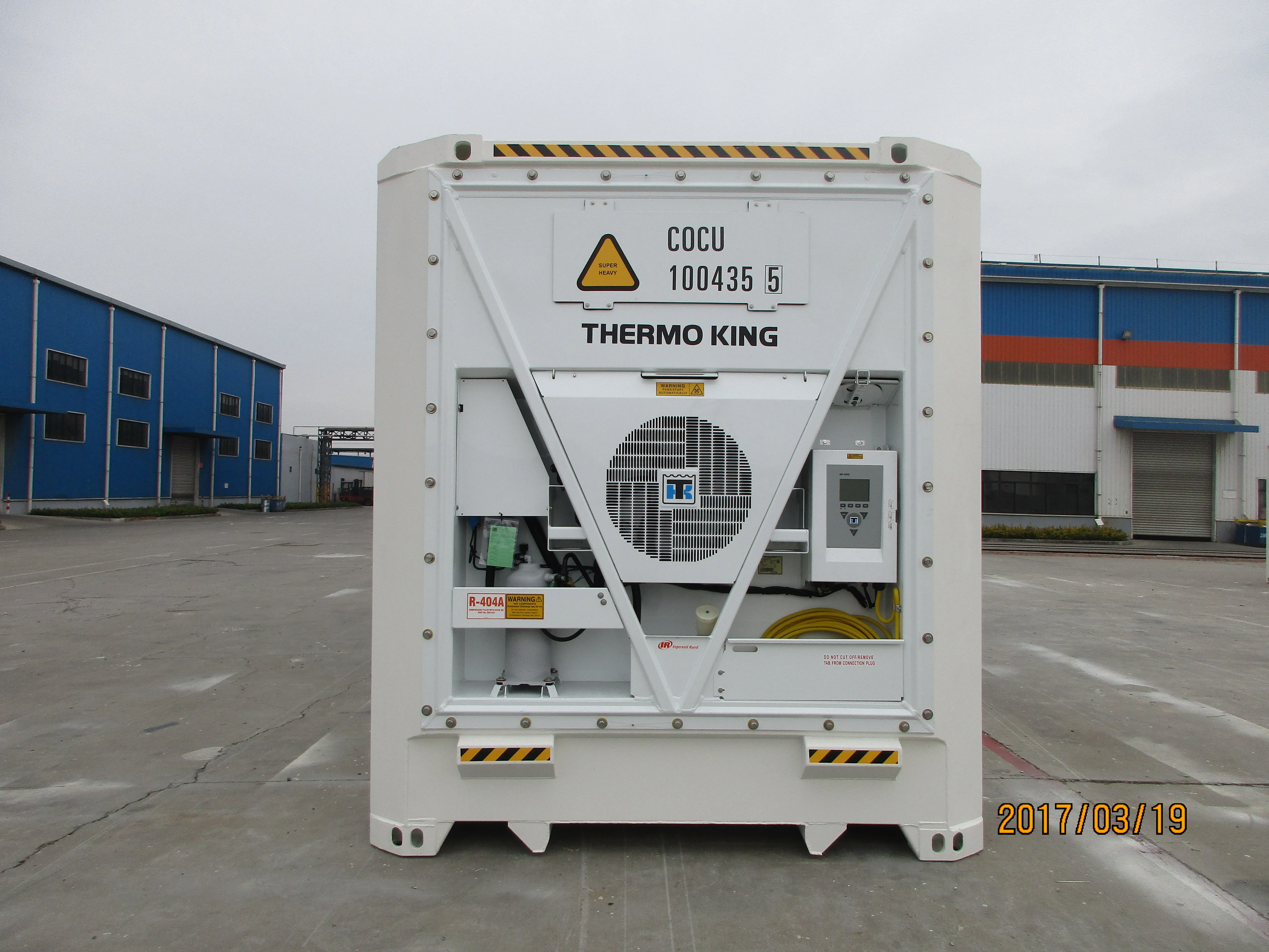  BV или LR сертификат 45ft поддон широкий PWR reefer