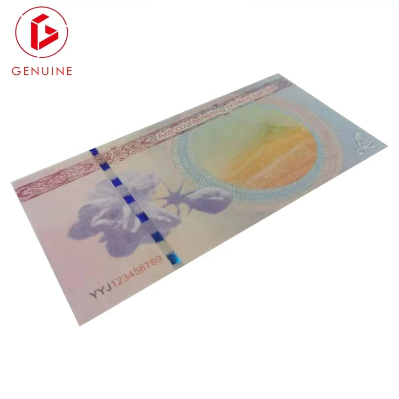 Custom wholesale Genuine a4 cotton paper specialty currency paper