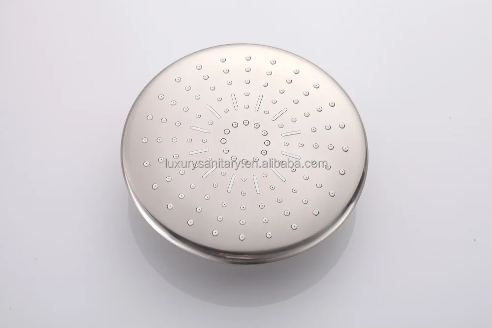 brass material nickle brush bathroom thermostatic shower set faucet shower system equipment