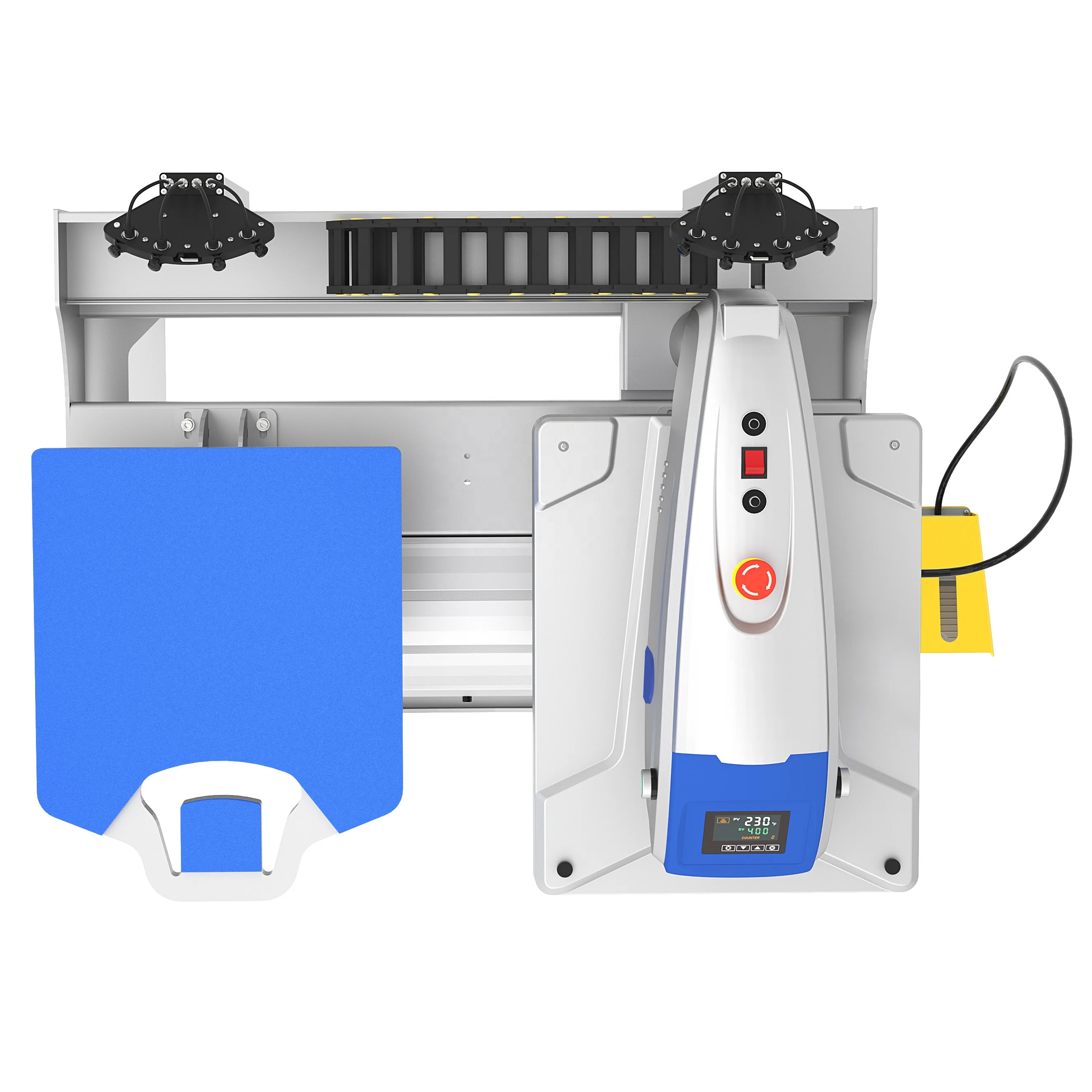 40x50 Automatic machine press dual press Electric making machine hot press machine for tshirt printing