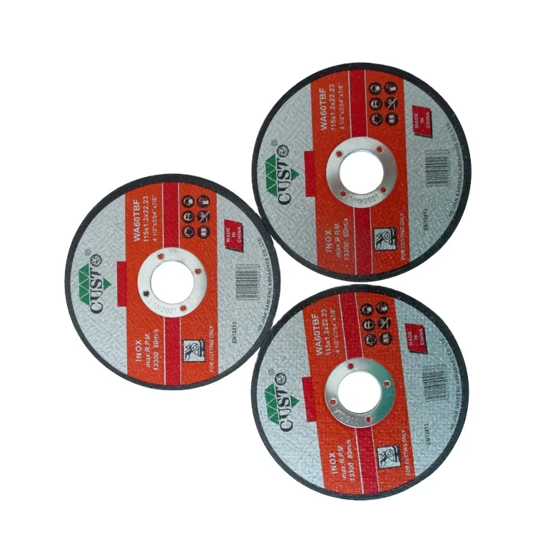 Angle Grinder Abrasive Cutting Disk Tube Super Thin Cutting Wheel for Stainless Steel Inox Steel