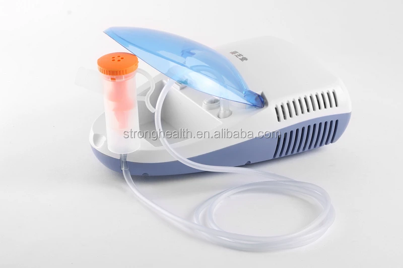 AC Compressor Nebulizer With Compartments Air Piston Nebulizer Inhalator for Inhalation Therapy Purpose
