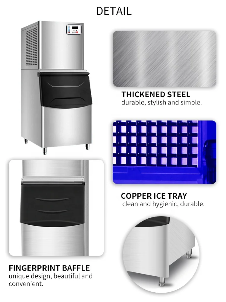 Mvckyi GQ-150 commercial machinery for small business wholesale 2 in 1 portable ice ball maker ice cube ice maker